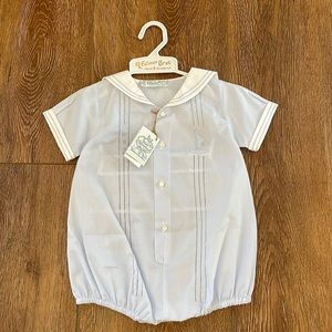 NWT Feltman Brothers Boys Creeper